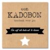 Cadeaubon neutraal