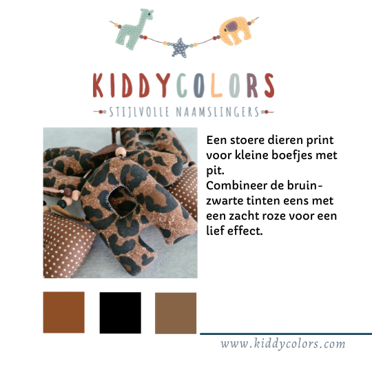 2. Lookbook Kiddycolors Dierenprint